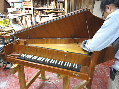 チェンバロ・スピネット・ライアー・大正琴 製造販売。浜松古典楽器 